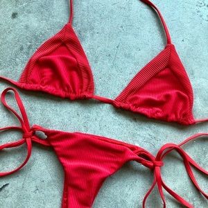 Frankie’s Bikinis- Sky Top and Bottoms